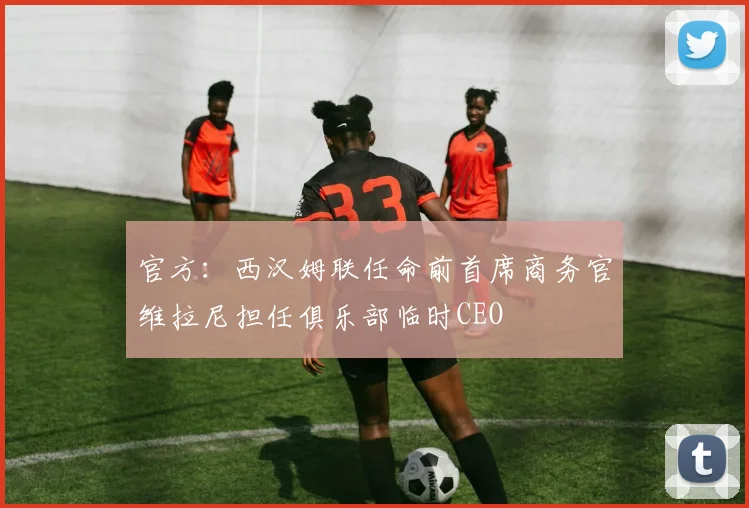 官方：西汉姆联任命前首席商务官维拉尼担任俱乐部临时CEO